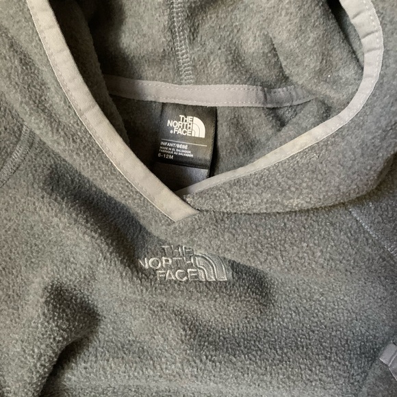 North Face One Piece Fleece Bodysuit - Picture 3 of 3